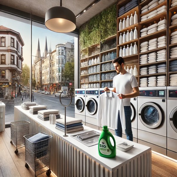 Professional laundry service in Istanbul